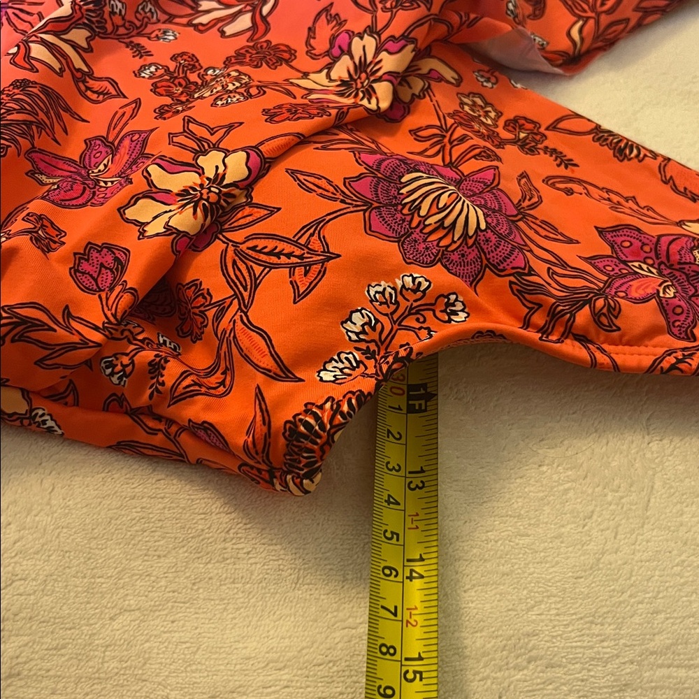 Lands' End Floral Print Swim Dress - Picture 11 of 14